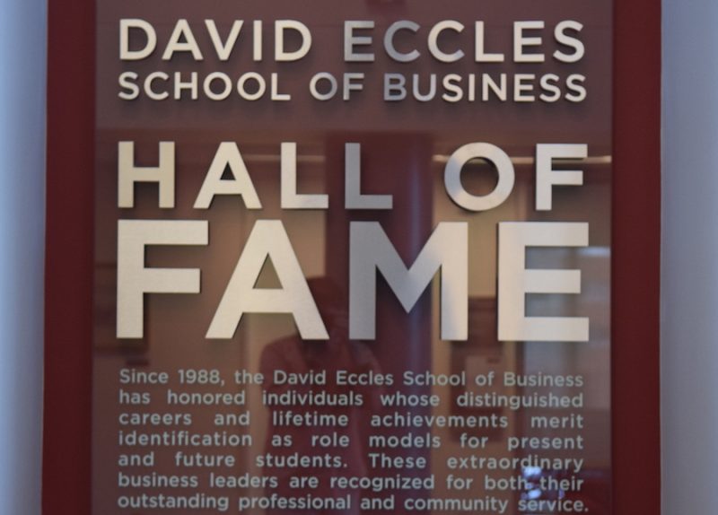 David Eccles School of Business announces Hall of Fame inductees