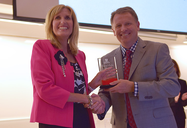 Carolyn Buma won the David Eccles Award for Legacy