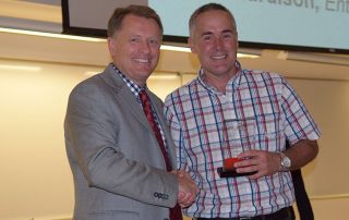 Dan Schaerrer won the David Eccles Award for Innovation