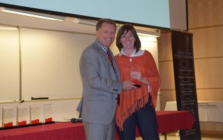 Jennifer Robinson won the 2016 David Eccles Award for Leadership