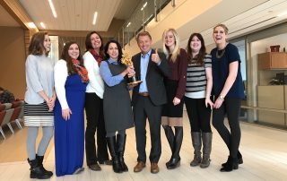 Full-Time MBA team receives the Eldredge Excellence Award