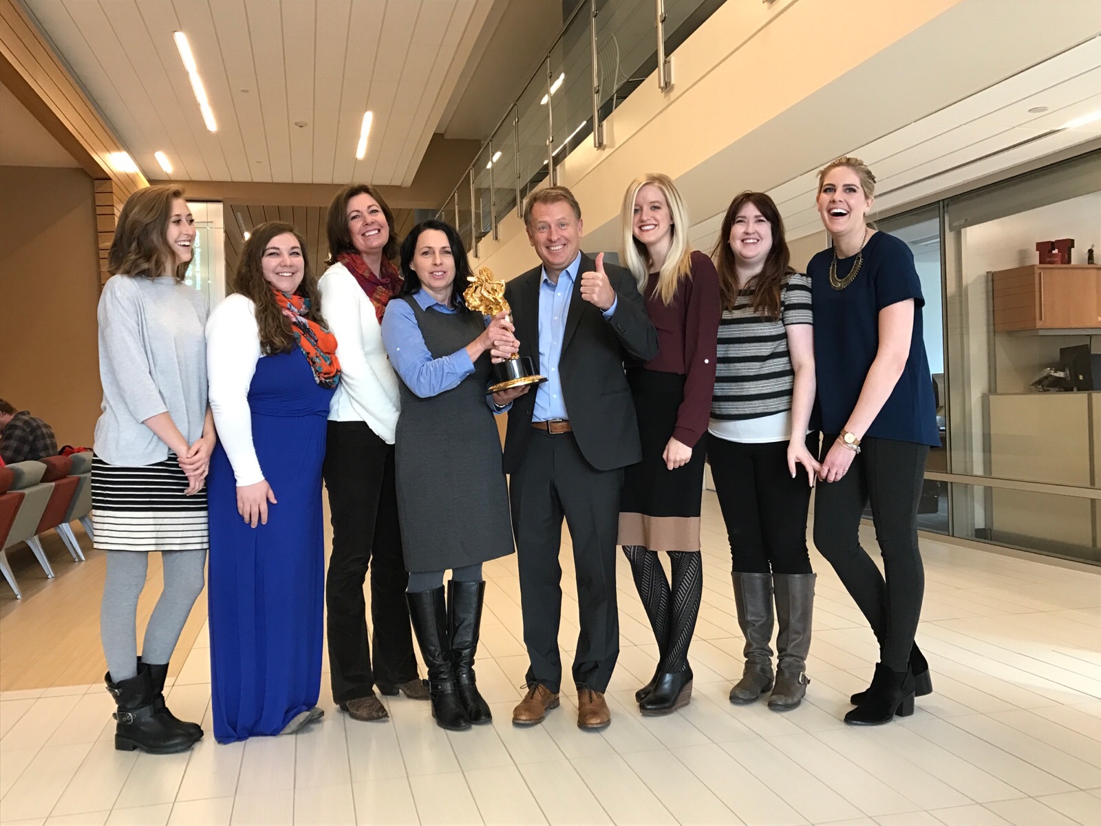 Full-Time MBA team receives the Eldredge Excellence Award