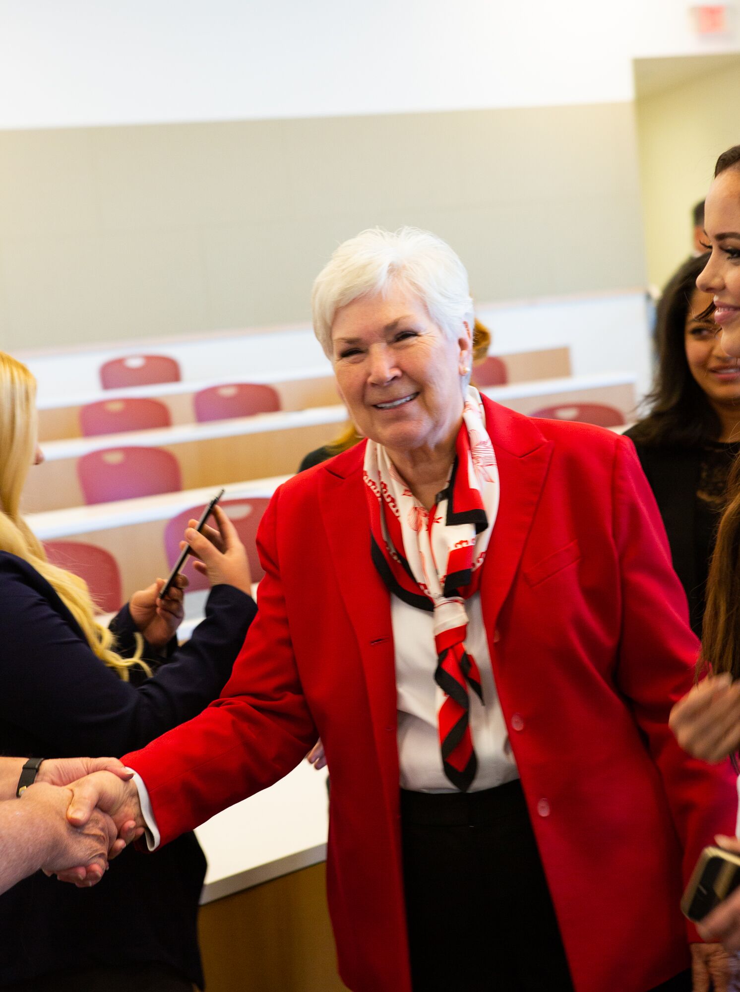Gail Miller is the keynote speaker at the Spencer Fox Eccles Convocation