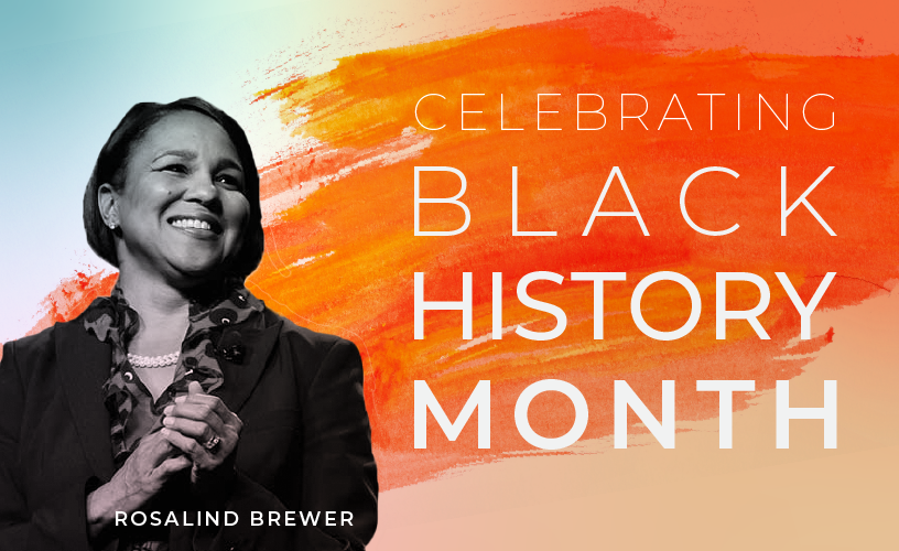 Black History Month Rosalind Brewer