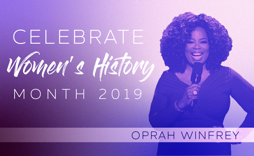 Women's History Month Oprah Winfrey