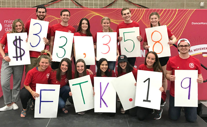 The University of Utah chapter of Dance Marathon is celebrating a successful fundraising campaign that resulted in $33,358 for Primary Children’s Hospital.