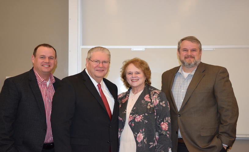 The Pugh family shared their advice for success, both in business and family life, at Family Business Roundtable.