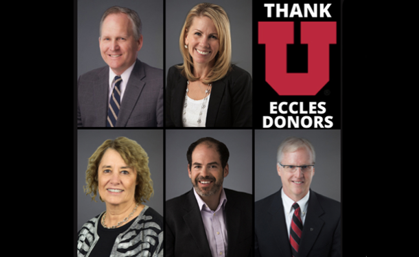 Meet a few Eccles faculty and staff members that exemplify unending support and commitment to the Eccles School community and overall experience.